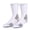 Blue, variant on Men's Athletic Socks Outdoor Running Cycling Breathable Sports Work Sock Colorful Anti Smell Ankle Socks Purple