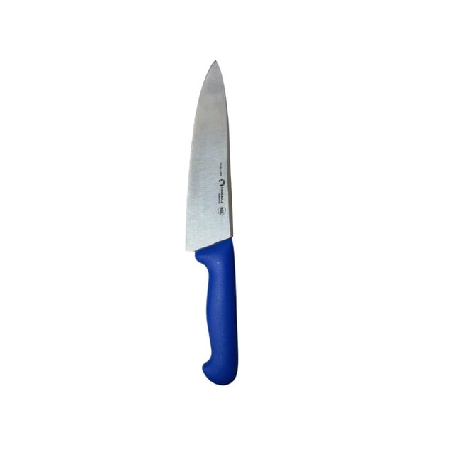 Cuchillo Chef 10 inch Hoja Acero Inoxidable Mango Ergonómico Color Azul Shorbull
