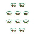 thumbnail image 3 of Greeniant Collares para perros Pajarita Ajustable Moda Brillante Accesorios para mascotas Decoración Cinta Ropa Cachorro Gatos Navidad Tipo 12 tipo 12 10piezas Greeniant CBP268157, 3 of 5