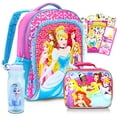 thumbnail image 1 of Conjunto mochila y lonchera Disney Princesas incluye mochila lonchera pegatinas y botella de agua, 1 of 3