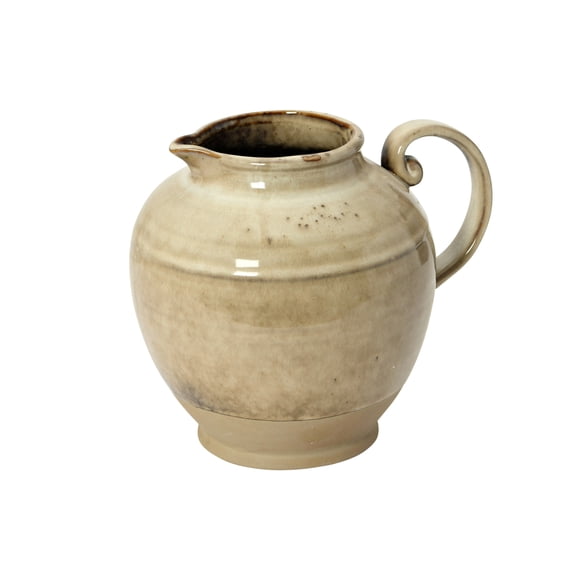 Creative Co-Op Stoneware Pitcher, Reactive Glaze