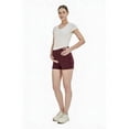 thumbnail image 6 of Yawrut Maternity 3Pack Yoga Shorts High Waist Over Bump, Soft Stretchy Pregnancy Lounge Shorts with Pockets, 6 of 8