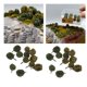 thumbnail image 1 of Mechones de hierba Estática perfke 2 Piezas paisaje modelo 1:35 1:48 1:87, 1 of 9