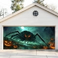 thumbnail image 2 of Halloween Garage Banner Combining Exquisite Design With Durable Materials Helps You Create An Excellent Holiday Photo Background! Table for Parties Bulk Open Flag with Pole And Mount Flag Clips for, 2 of 4