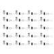 thumbnail image 3 of Soporte de LED para montaje en bisel, 20 piezas Soporte de LED para bisel Botones Indicadores Accesorios Soporte de LED Mejore su experiencia, 3 of 8