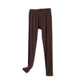 thumbnail image 2 of ylioge M-5X Plus Size Pajama Pants for Women Soft-Modal Casual Solid Color Elastic Waist Straight Leg Comfortable Loungewear Sleepwear Pajamas Pant, 2 of 5