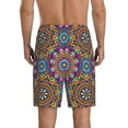 thumbnail image 4 of Lsque Mandala Mens Sleep Pajama Shorts,Short Pajama Pants, Cotton Ultra-Soft Knit-XX-Large, 4 of 9