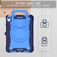 thumbnail image 3 of Jiahe Cover For Apple iPad 10th Generation 2022 10.9 inch,Shockproof 360? Rotating Multi Function Handle Ring Shoulder Strap with Pen Holder,P, 3 of 8