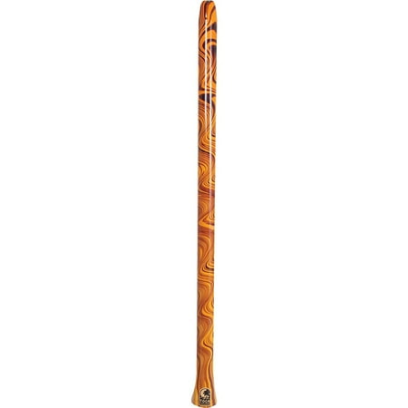 Toca Duro Didgeridoo Orange Swirl