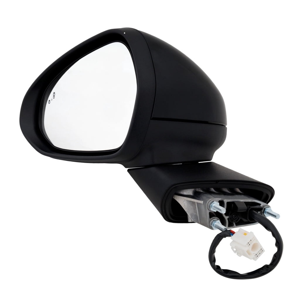 KarParts360 For Kia K5 2021 2022 2023 2024 Door Mirror Driver And Passenger Side | Pair | Paintable | Manual Folding | Power | Heated | In-housing Signal Light | GT-Line Model | KI1320246, KI1321246
