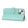 thumbnail image 4 of Dteck Case For iPhone 13,360 Protection Shockproof Magnetic Flip PU Leather Wallet with Wrist Strap Stand Cover.For iPhone 13,Green, 4 of 7