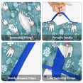 thumbnail image 6 of Blue Christmas Polar Bear Pattern Toddler Nap Mats for Kids Preschool,50"x20" Sleeping Mat Bag or Kids,Toddler Sleeping Bag,Toddler Nap Mat or Daycare, 6 of 6