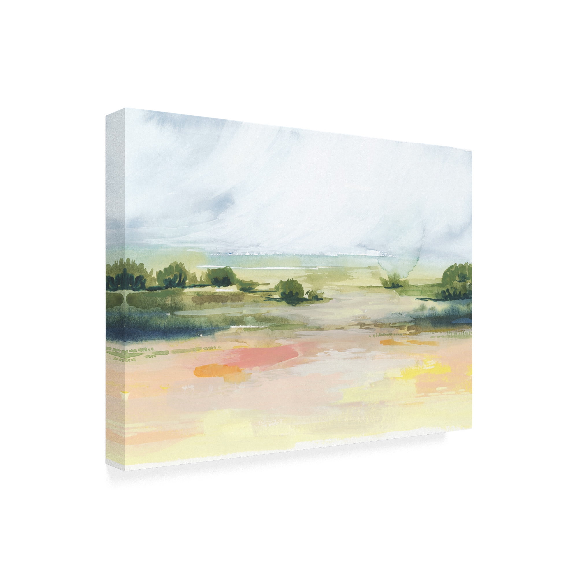 Trademark Fine Art 'Sunlit Marsh I' Canvas Art by Grace Popp