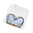 thumbnail image 4 of Living The Simple Life Heart Tent Outdoor Camping Lover Art Unisex T-Shirt, 4 of 4