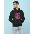 thumbnail image 2 of Window View With Palms Hoodie Men -Image by Shutterstock, Male Large, 2 of 4