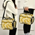 thumbnail image 6 of ALAZA Yellow Bananas White Dots Pattern Lunch Box Insulated Cooler Bag Reusable Tote Bags Shoulder Strap, 6 of 7
