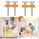 thumbnail image 2 of Puerta de presión de varilla de 4 tornillos para puerta de escalera de presión para bebé, perro, 2 of 5