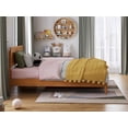thumbnail image 4 of AFI Sophia Twin Solid Wood Low Profile Platform Bed, Light Toffee, 4 of 13