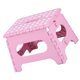 thumbnail image 3 of Yuarrent Taburete de plástico, silla plegable de puntos portátil, silla alta plegable para adultos, taburete para baño, hogar, banco pequeño Muebles de casa de muñecas rosado, 3 of 6