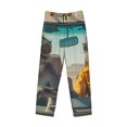 thumbnail image 6 of Daiia Desert Monkeys Drive Men's Sleep Pant with Pockets and Drawstring,Pajama Pants-, 6 of 9