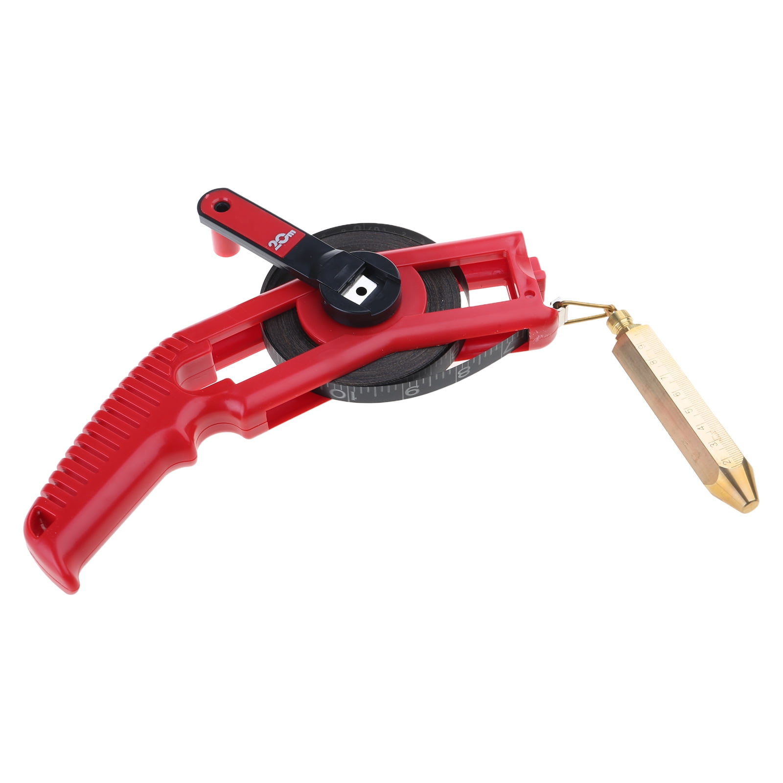 Oil Gauging Tapes Measuring Ruler Tape Measure Carbon Steel Plastic Handle Accuracy Oil Gauging Tape 15/20/30/50M