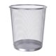 thumbnail image 2 of Cubo de basura redondo de malla metálica Kdkad, ideal para baño, dormitorio, oficina, cocina, espacios pequeños., 2 of 6