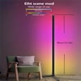 thumbnail image 3 of 1pc Smart RGB Floor Lamp With Music Sync, Modern 16 Million Color Changing Standing Mood Light With APP & Remote Control, DIY Modes & Timer For Living Room Gaming Room Decor, 3 of 4