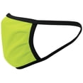 thumbnail image 3 of Augusta B520269708 Adult 3-Ply Mask, Safety Green - One Size, Multiples of 12, 3 of 5