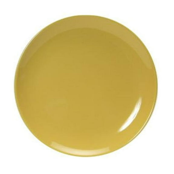 Tuxton China BSA-0904 9 in. Healthcare Plate - Saffron - 1 Dozen