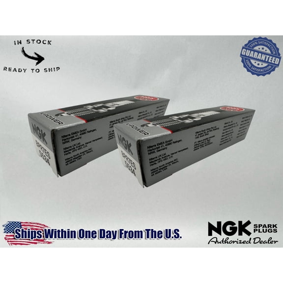 NGK Genuine OEM Authentic Spark Plugs BPR7ES - 4 PACK