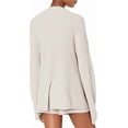 thumbnail image 2 of The Drop Womens Alice Crew-Neck Back-Slit Ribbed Pullover Sweaterpullover-Sweaters, 2 of 7