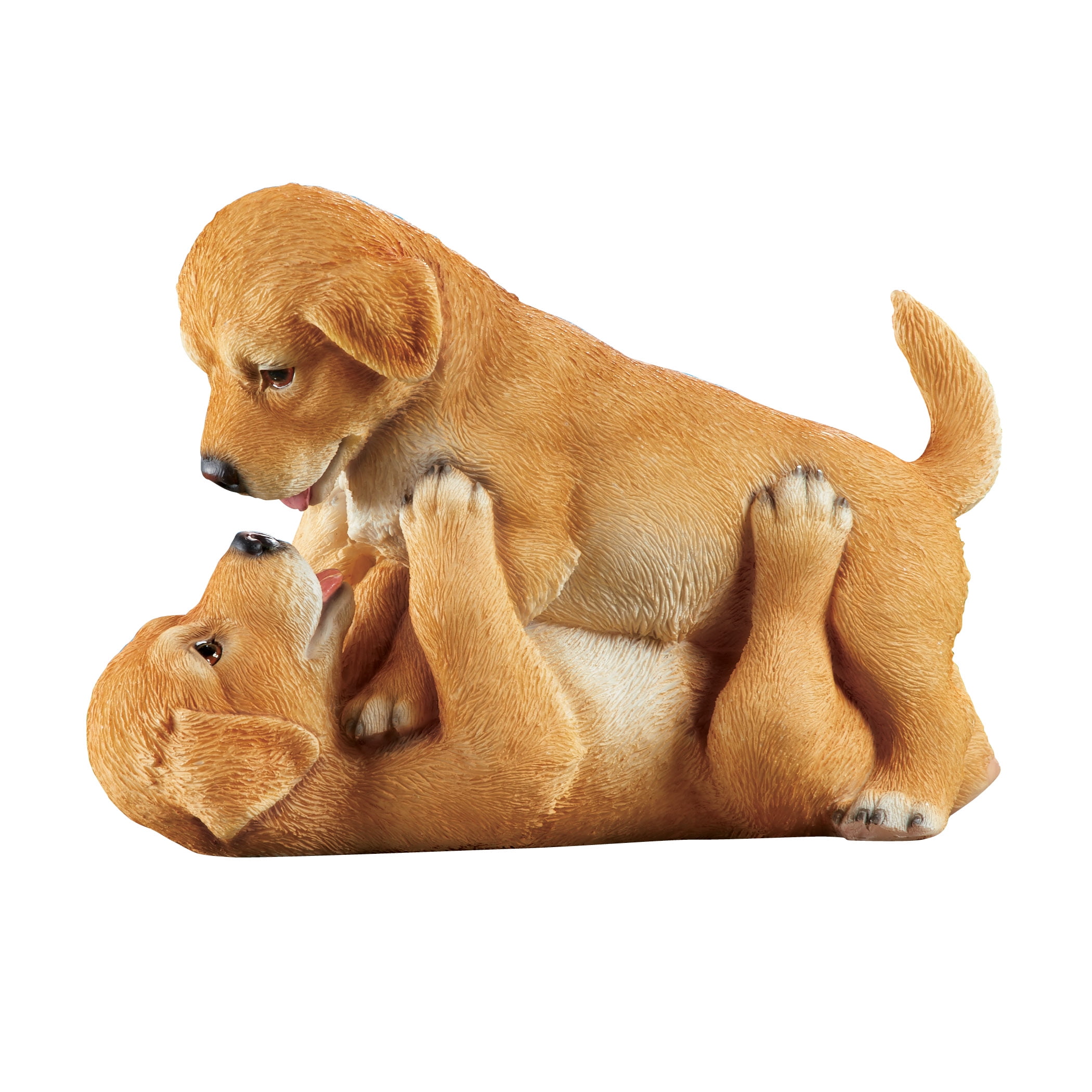 Set of 2 Playful Puppies Statue