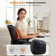 thumbnail image 3 of Cordless Shiatsu Back Massager - 3D Kneading Pillow with Double-Sided Heat, Neck/Shoulder/Waist/Leg Use, 3 of 13