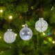 thumbnail image 3 of GOOHOCHY 6 Adornos Navideños Colgantes de Plástico Delicados, Bolas para Árbol de Navidad, Accesorios para Fotos, 3 of 8
