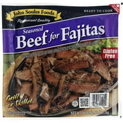 John Soules Foods Seasoned Beef for Fajitas, 40 oz