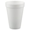 Dart Conex Hot/Cold Foam Drinking Cups, 10oz, White, 40/Bag, 25 Bags/Carton -DCC10FJ8