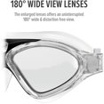 thumbnail image 3 of Masque de Natation - Vue Large Masque de Natation & Lunettes Anti-Buée Imperméable, 3 of 7