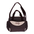 thumbnail image 3 of Gazechimp Multifunction Cloth Small Baby Diaper Bags with Adjustable Strap, Brown, 3 of 8