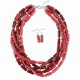 thumbnail image 1 of Collar gargantilla grande con cuentas multicapa de moda Yashi conjuntos de joyas color rojo modelo 9521, 1 of 5