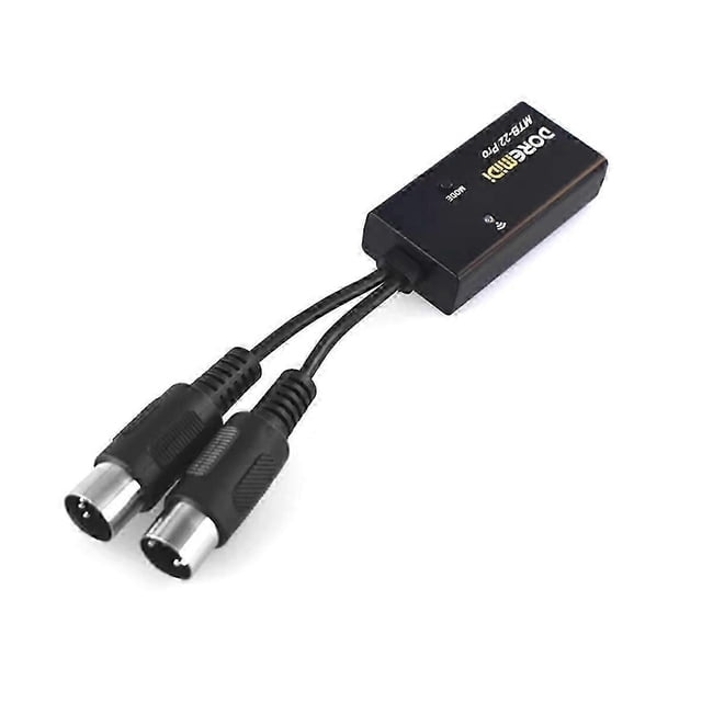 Wireless BT 5.0 MIDI Adapter for Digital Pianos Electronic Keyboards - 5Pin Anti-Interference High