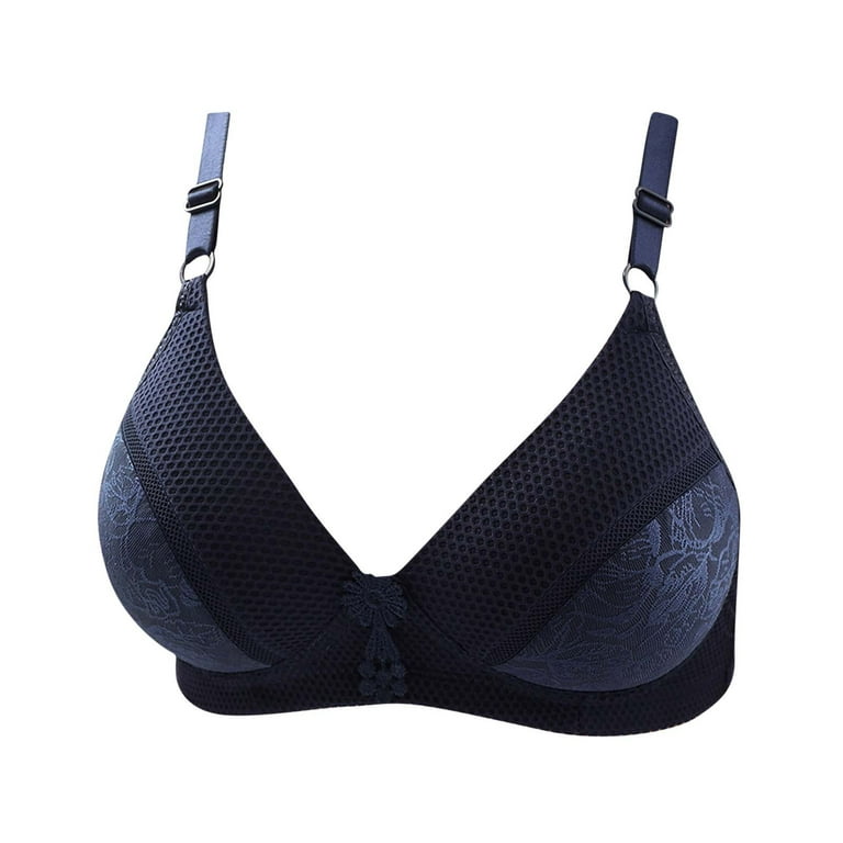 Bras For Women Middle-aged And Elderly Bralette Non-wired Bra Push Up  Brassiere Thin Section Comfort Breathable Lingerie - AliExpress