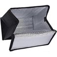thumbnail image 2 of 1 bolsa de compras aislada reutilizable, cremallera resistente,, 2 of 5