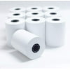 2-1/4" x 85' White Thermal Paper Credit Card & Cash Register Tape - Pack of 10 Rolls