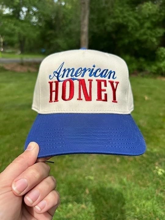 American Honey Hat, Funny Hat, Embroidered Trucker Hat, Hats for Women, Party Hat, Gifts for Her