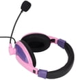 thumbnail image 3 of Auriculares electrónicos Enchufes multifuncionales Auriculares para juegos de voz con micrófono para computadoras Teléfono móvilPúrpura, 3 of 5