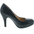 thumbnail image 6 of Women's Classic Dress Pump w Extra Cushioned In Sole Round Toe & Platform, 6 of 7