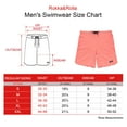 thumbnail image 2 of Rokka&Rolla Men's 9" Stretch Mesh Lined Swim Trunks, up to Size 2XL, 2 of 11