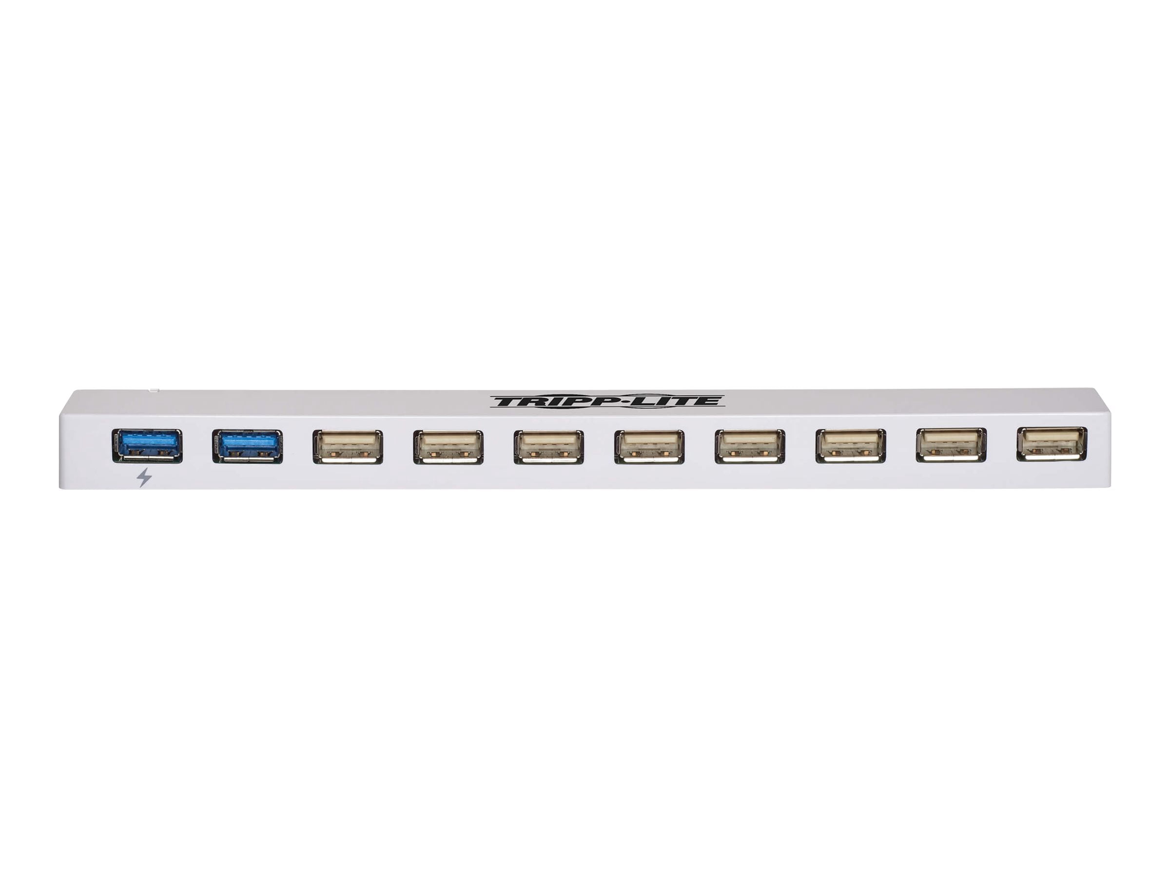 Tripp Lite 10-port 3.0 / 2.0 Combo Hub - , 2 3.0 & 8 2.0 Ports - Hub - 2 X Superspeed 3.0 + 8 X 2.0 - Desktp