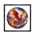 thumbnail image 3 of Red Bird Flying in Fire 5D Diamond Art Painting by Number Kits for Adults DIY Paint with Full Drill Round Diamond Gems Painting Art Craft for Home Wall Decor 13.8x13.8in(3), 3 of 8