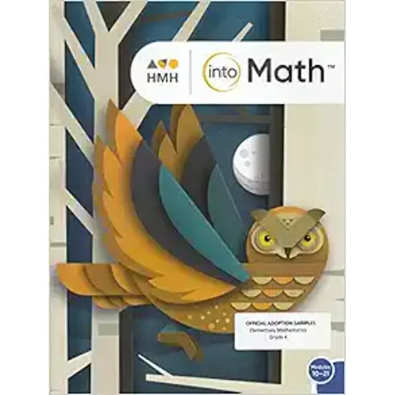 HMH: into Math Student workbook Grade 4, Modules 10 - 21, 9780358002284, 0358002281, Paperback,